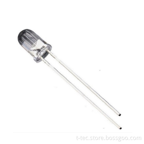555nm Yellow-Green InGaAsP Through-Hole LED Electronic Components Manufacture